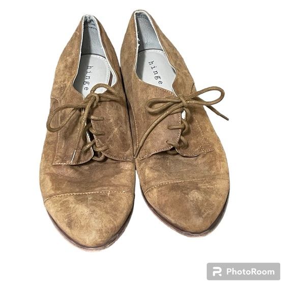 Hinge leather Oxford. Size 11. Brown - Picture 9 of 9